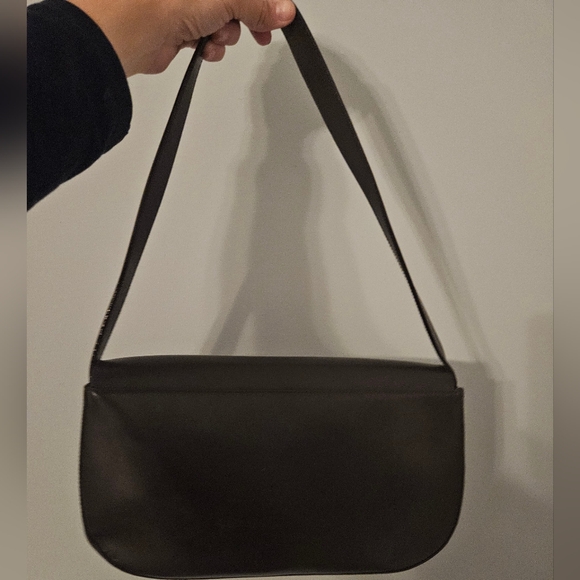 Isanti Vintage Italian Leather Shoulder Bag Chocolate Brown EUC - Picture 2 of 9